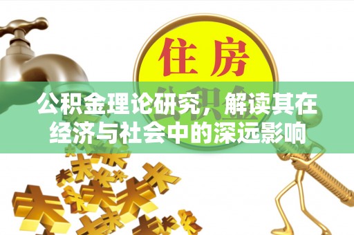 岳塘公积金理论研究，解读其在经济与社会中的深远影响