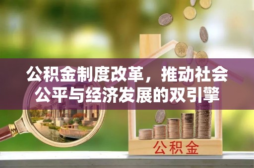 岳塘公积金制度改革，推动社会公平与经济发展的双引擎