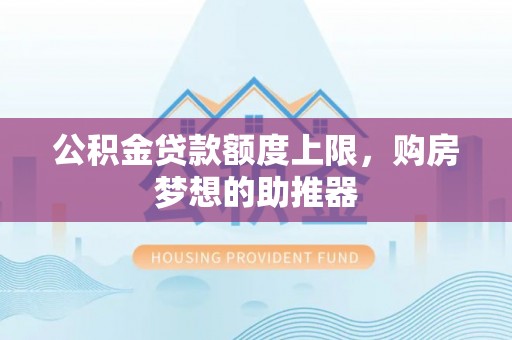岳塘公积金贷款额度上限，购房梦想的助推器